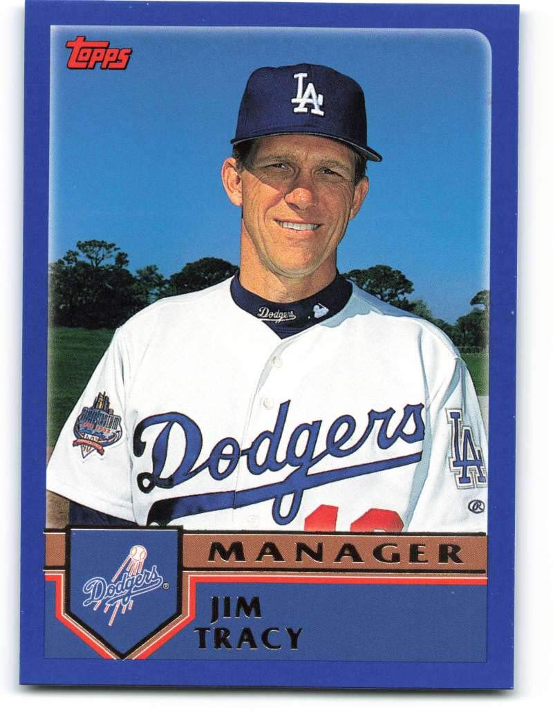 Amazon.com: 2003 Topps #276 Jim Tracy MG NM-MT Los Angeles Dodgers